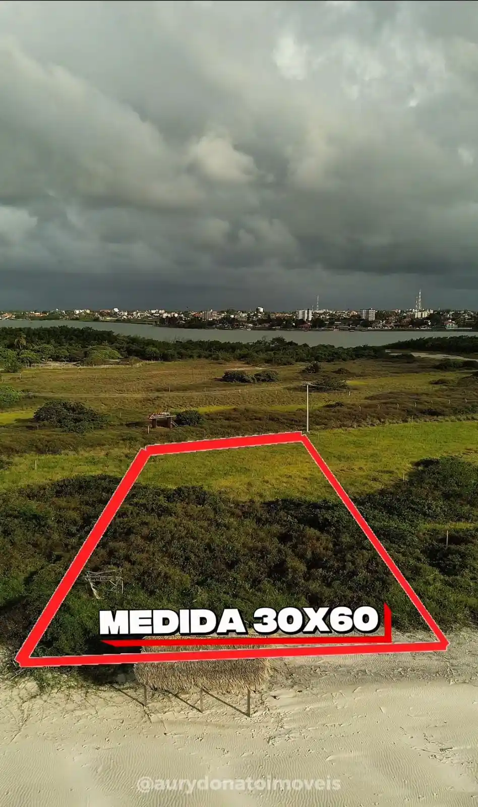 LOTE PÉ NA AREIA NA PRAIA DO ESPADARTE C/ 1.800M²